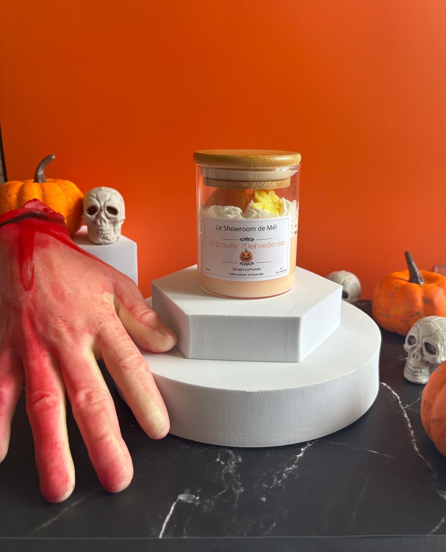 Bougie Gourmande Citrouille Merveilleuse