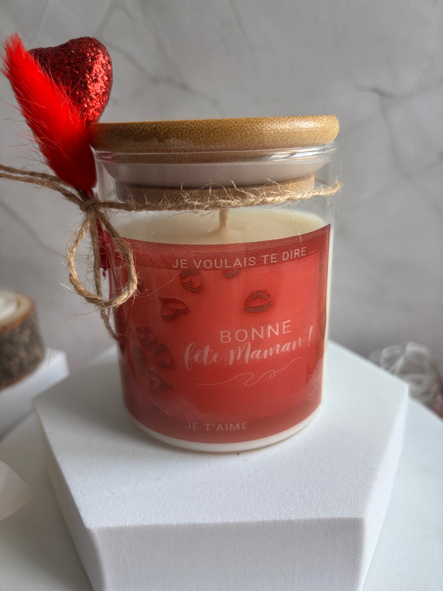Bougie Muguet fête des mères