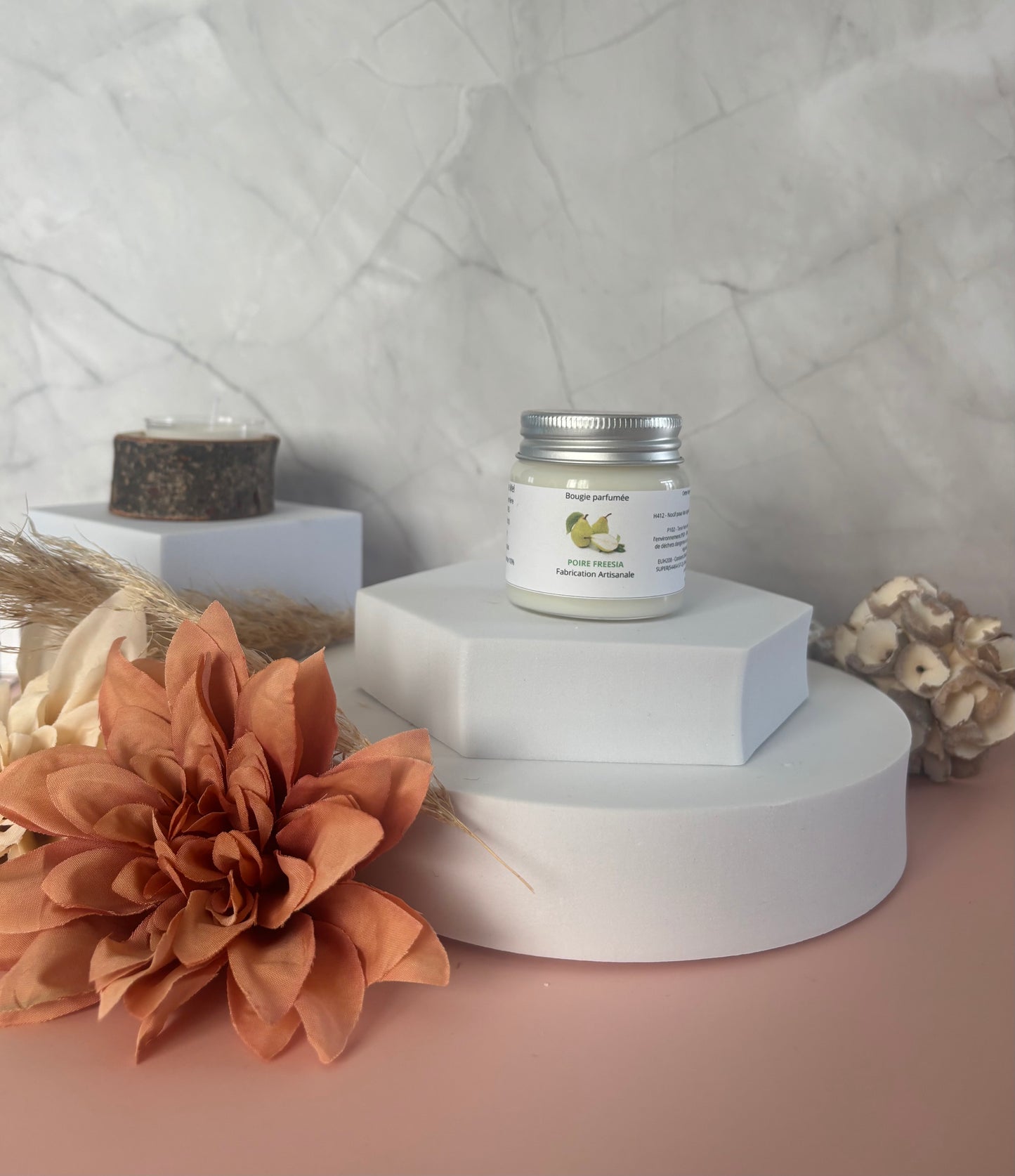 Mini-Bougie Poire Freesia