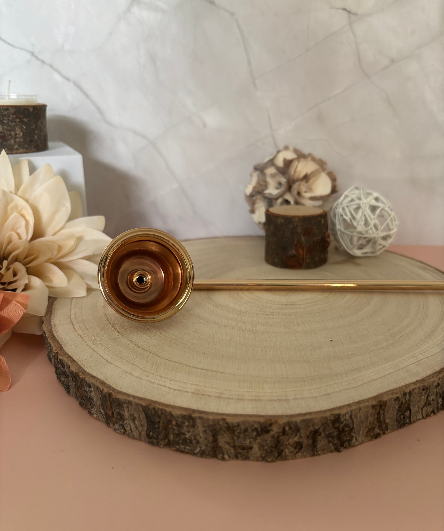 Eteignoir de bougie "Doré"