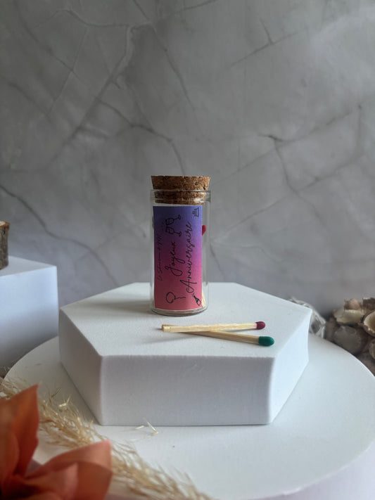 Allumettes "Joyeux Anniversaire"