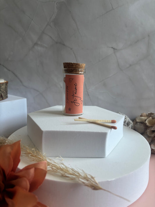 Allumettes "Je t'aime"