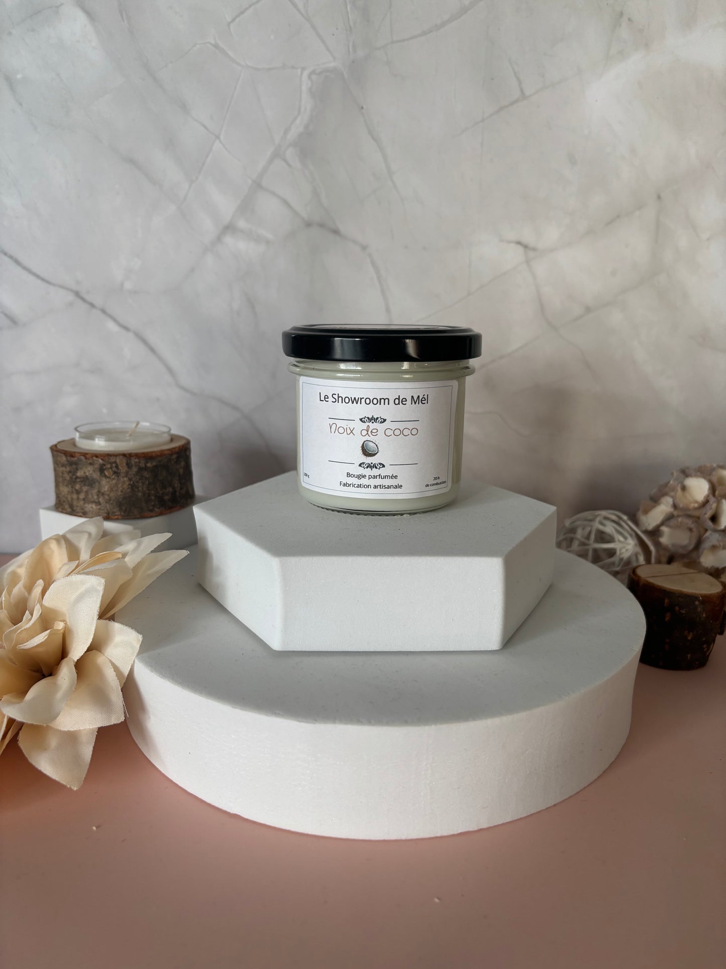 Bougie Noix de coco