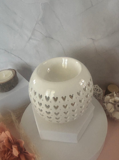 Brûle parfum Série Céramy - Coeur