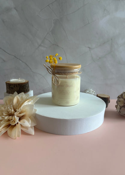 Bougie Nougat blanc Pâques