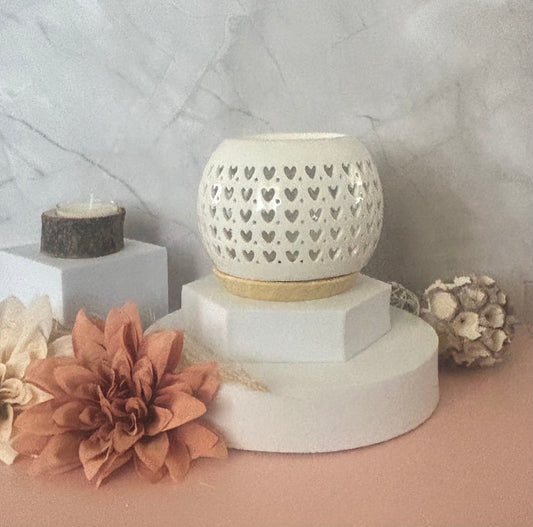 Brûle parfum Série Céramy - Coeur