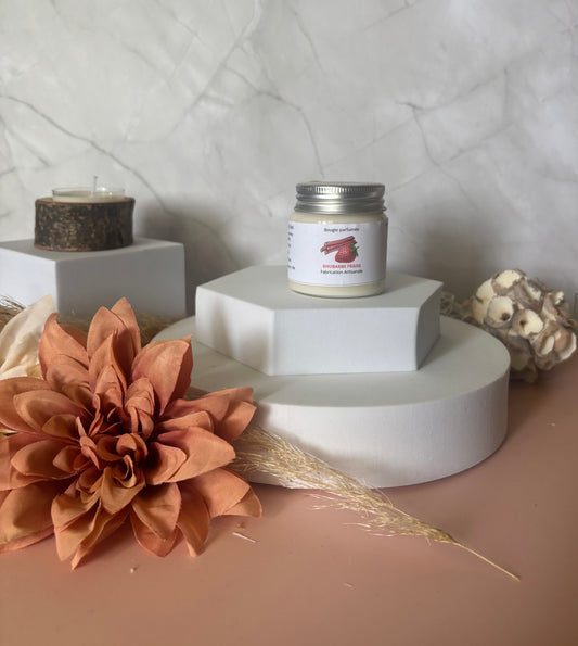 Mini-Bougie Rhubarbe Fraise