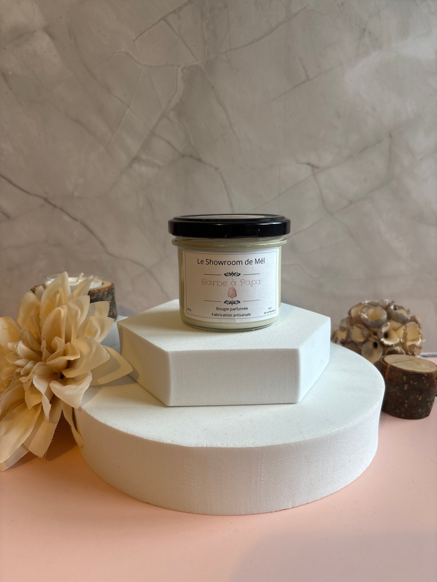 Bougie Barbe à Papa