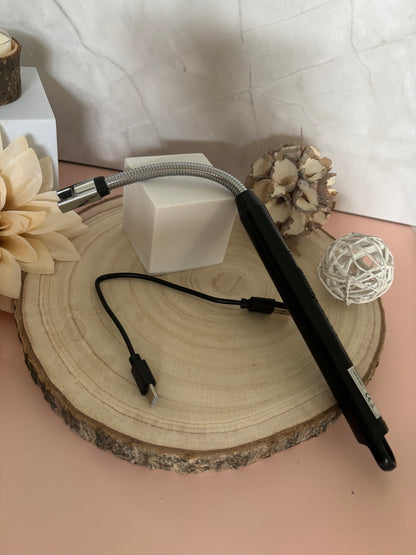 Briquet électronique rechargeable "Noir"