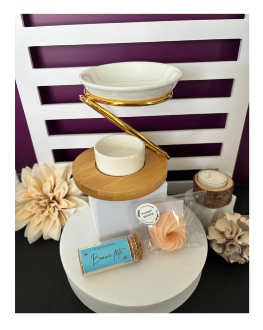 Coffret Brûle parfum Série Simplicity - Hula /Fondant/Allumettes