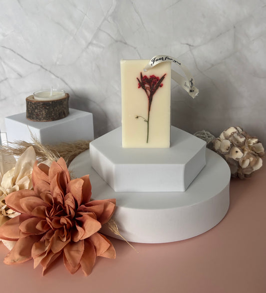 Suspension Parfumée - Fleur de Coton - rectangle
