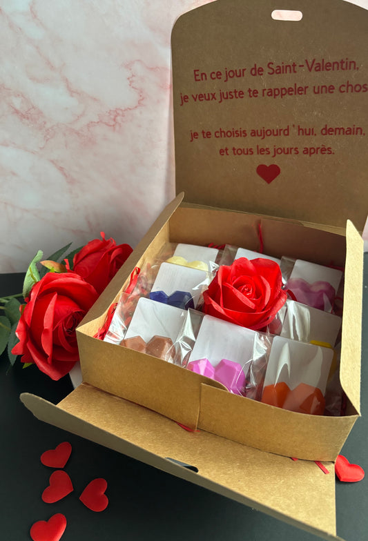 Box de 8 fondants coeur