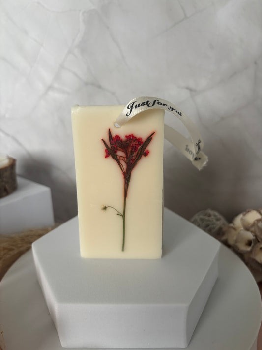 Suspension Parfumée - Fleur de Coton - rectangle